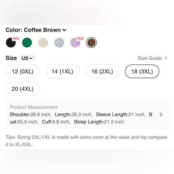 SHEIN Plus Solid Drop Shoulder Sweatshirt - Picture 3 of 10